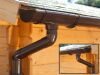 Dachrinnen Set 100 mm halbrund 1 x 10 Meter