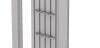 Biohort Werkzeughalter 2 Stk. Gerätehaus Neo, silber-metallic 30 x 5 x 3,5