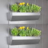 Biohort FloraBoard zu Gerätehaus Neo silber-metallic