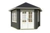 Pavillon ILMENAU 350x303 cm, 44 mm, naturbelassen