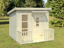 Kinderspielhaus HARRY 3,1 m2 (A)