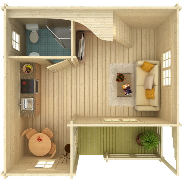 Ferienhaus EMILY 40,1+5,2 m2