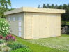 Garage RASMUS 19,0 m2 mit Holztor