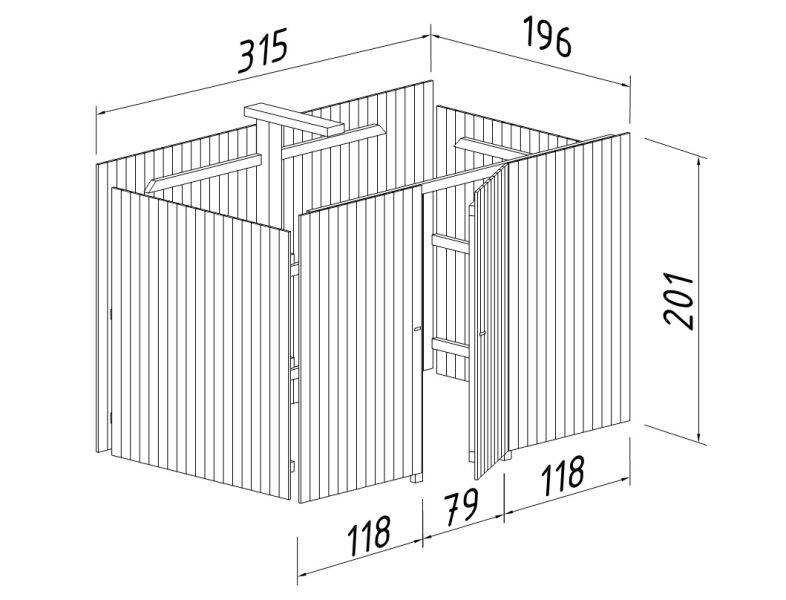 Geräteraum KARL 23,1 m2