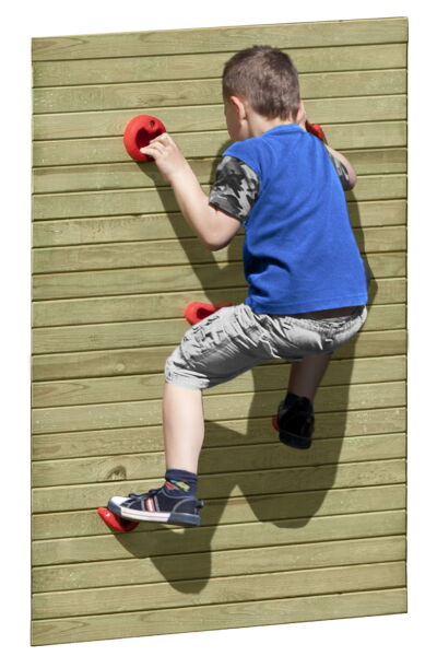 Multi-Play Klettersteine, rot (5er-Set)