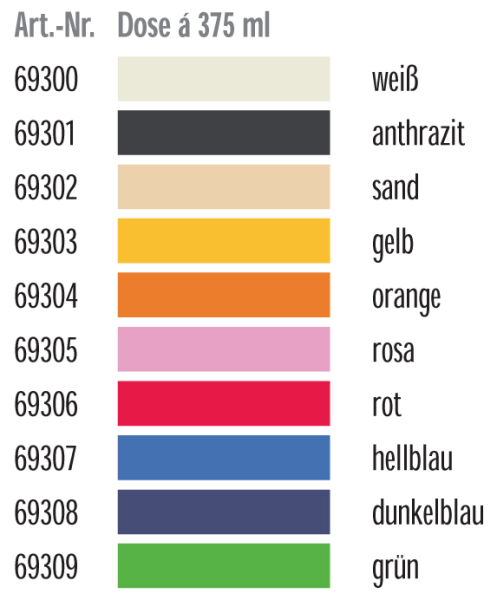 Multi-Play Color weiß, 375ml