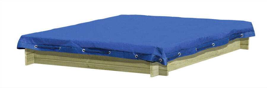 Abdeckplane für Sandkasten, blau, 150x150cm