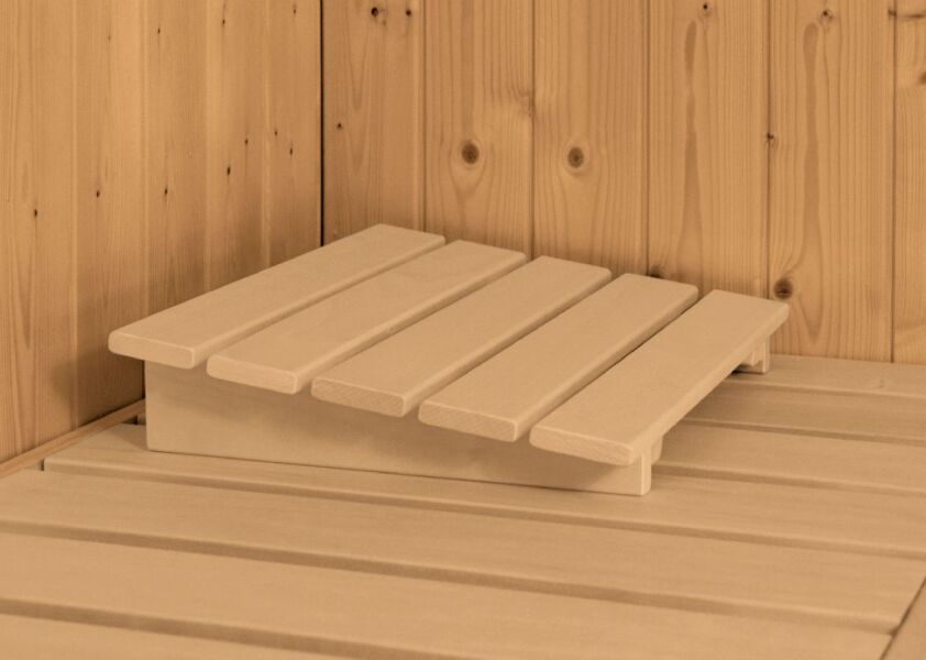 Sauna FIONA 2 / kein Kranz / Ofen 9 kW integr. Strg