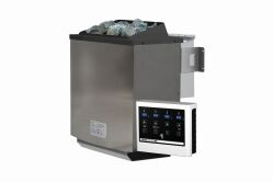 Karibu Biokombiofen 9 kW Sparset mit Steuergerät...