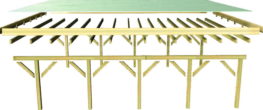 EINZELCARPORT CLASSIC 2