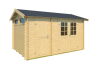 Gartenhaus WILLIAM 250; 380x250 cm, 2 Räume, inkl. Boden