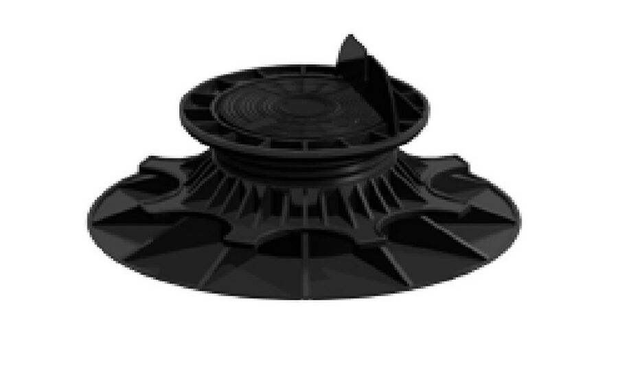 Bodenträger / Stellfuss 25-40 mm verstellbar, PVC
