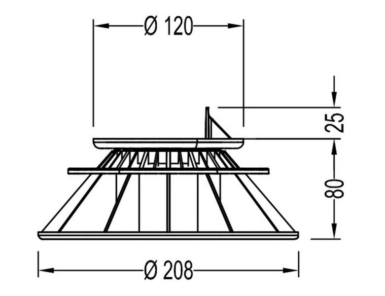 Bodenträger / Stellfuss 80-140 mm verstellbar, PVC