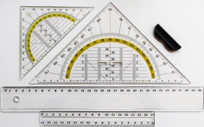 Geometrie Set, 4 Tlg.