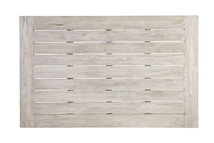 Belmont Tischplatte f. Tischgestell San Marino 100x100cm - Old Teak Seawash