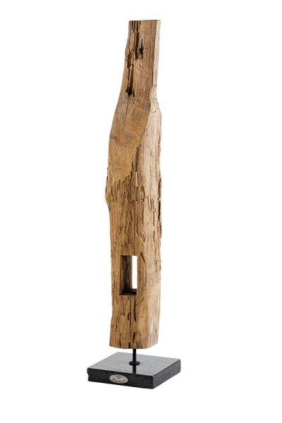 Loland Teak Deko ca. 75-100 cm (ca. 20x20 cm)