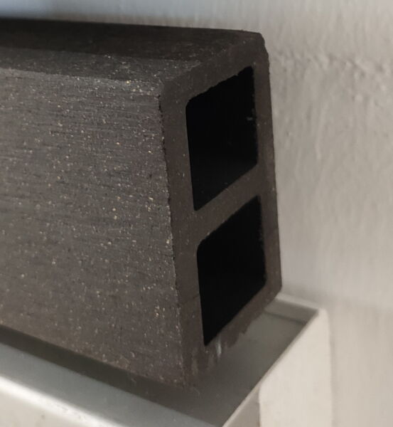 BPC Unterkonstruktion anthrazit 40x60x3600 mm