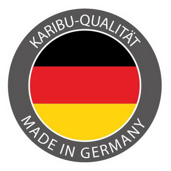 Doppelflügeltür Wandlitz 19 mm inkl. Türschloss und Rahmen naturbelassen