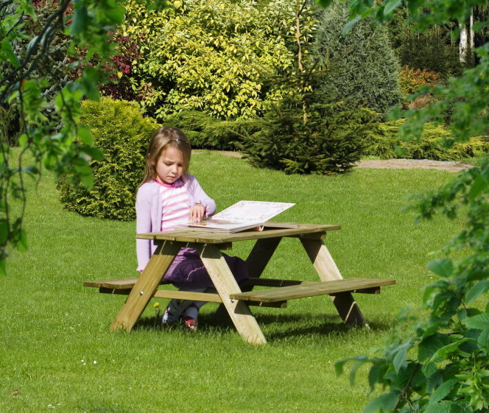 Kinderpicknicktisch ANNA 102x90x56 cm