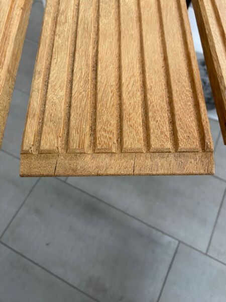 Terrassendiele Mandioqueira 20x137 mm Pak. 4 Stück a 2,65 m