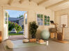 Gartenhaus BRITTA 17,5 m2, 446x446cm, 40mm Doppelnut, naturbelassen