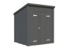 Palmako Gerätehaus LEIF 3,0 m², 16 mm, 183x170 cm, inkl. Fußboden, naturbelassen