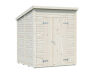 Palmako Gerätehaus LEIF 3,0 m², 16 mm, 183x170 cm, inkl. Fußboden, naturbelassen