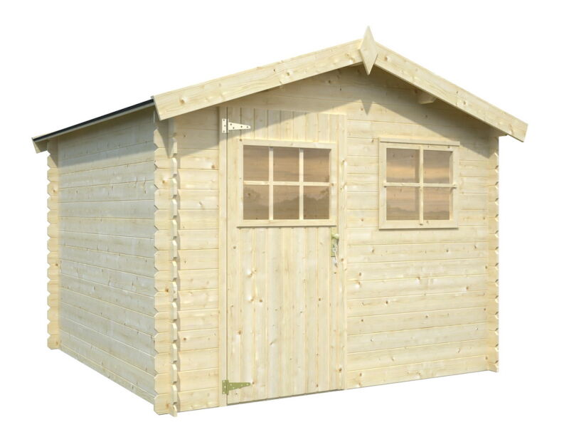 Aktionshaus WW-98; 260x260 cm; 19mm Bohlen; inkl. Dachpappe