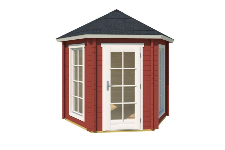 Lasitas Maja Pavillon INVERNESS 44 mm ISO 280x242 cm, naturbelassen