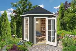 Lasitas Maja Pavillon INVERNESS 44 mm ISO 280x242 cm, naturbelassen