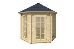 Lasitas Maja Pavillon INVERNESS 44 mm ISO 280x242 cm, naturbelassen