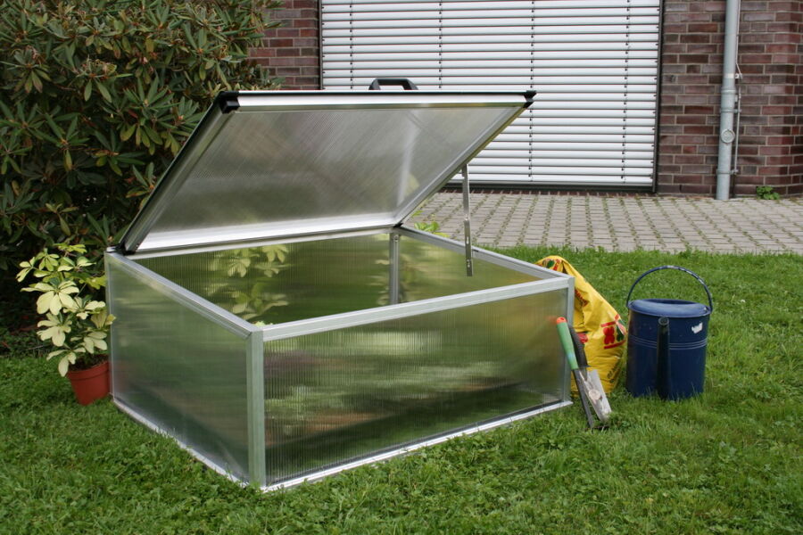 Frühbeet Typ "Premium 100", blank - 1,03 x 0,91 m (BxT)