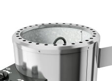 Plug&Play 3,6 kW Saunaofen mit eingebauter Steuerung inkl. 18 kg Steine (Lager)