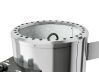 Plug&Play 3,6 kW Saunaofen mit eingebauter Steuerung inkl. 18 kg Steine (Lager)