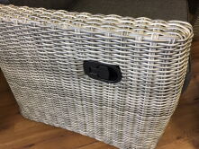Lounge Comfort Gruppe Roseville grey-white Alu/Kunststoffgeflecht inkl. Kissen