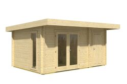 Gartenhaus CHAMELEON; 470x320 cm ISO; 44 mm Doppelnut;...