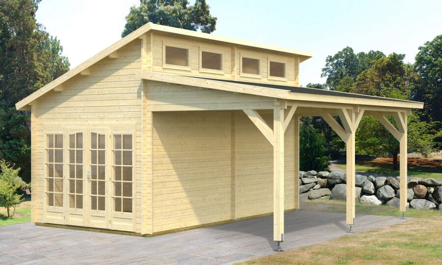 Gartenhaus Boris 44mm
