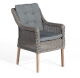 Sunny Smart Sessel Midland Alu/Kunststoffrundgeflecht rattan-grey Akzaie inkl. Kissen