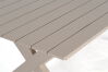 Sunny Smart Gartentisch Topas Aluminium pulverbeschichtet champagner 200x100 cm