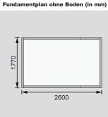 Karibu Marktstand/Verkaufsstand 1; 265 x 181 cm;...