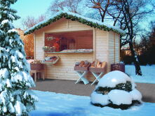 Karibu Marktstand/Verkaufsstand 2; 303 x 202 cm;...