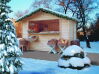 Karibu Marktstand/Verkaufsstand 2; 303 x 202 cm; naturbelassen