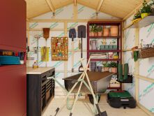 Palmako Gerätehaus MARTIN 8,4 m²  275x344 mm,...