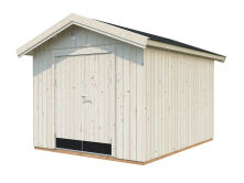 Palmako Gerätehaus MARTIN 8,4 m²  275x344 mm, 18+70 mm, inkl. Fußboden, naturbelassen