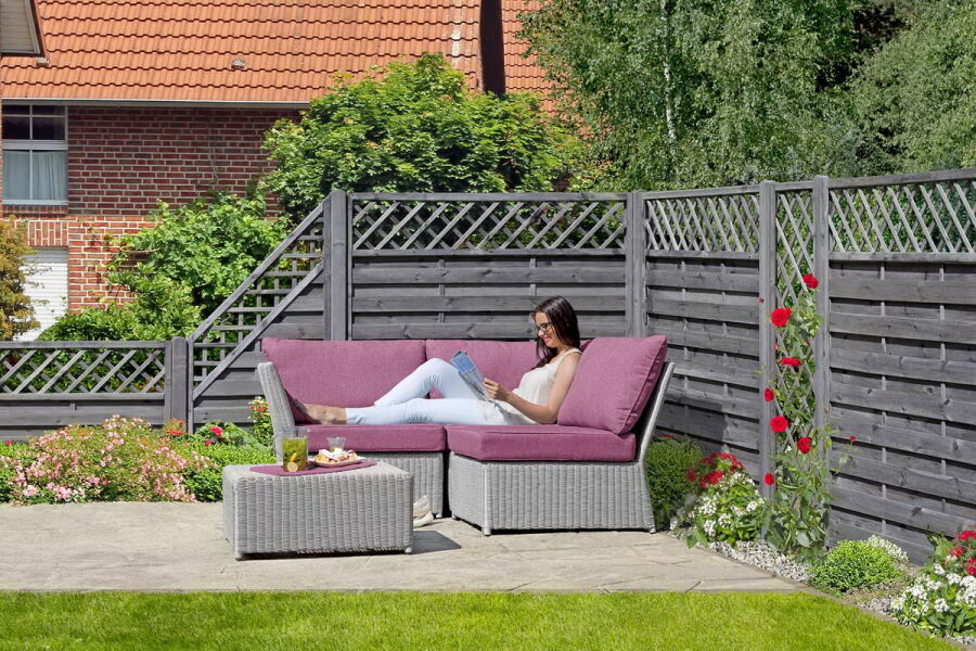 Dichtzaun Mailand, Grau