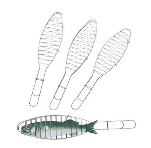 Landmann Fischbräter 4-er Set, verchromt