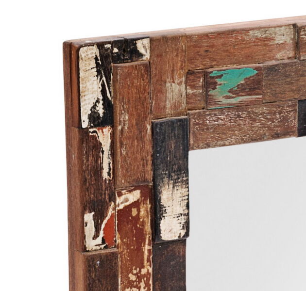 Belardo Seriata Fish-Boat Spiegel 89x76x4cm Recycled Boat Wood
