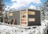 38 mm Saunahaus HYGGE / Ofen 9 KW externe Strg esay / terragrau