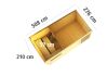 38 mm Saunahaus HYGGE / Ofen 9 kW Bio externe Strg easy / terragrau