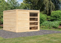 Karibu Saunahaus CUBEN / TOPGARDEN 4 / mit 9KW Ofen...